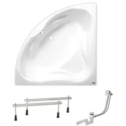 Laguna Cornelia Eckbadewanne SIKOCO1400APN
