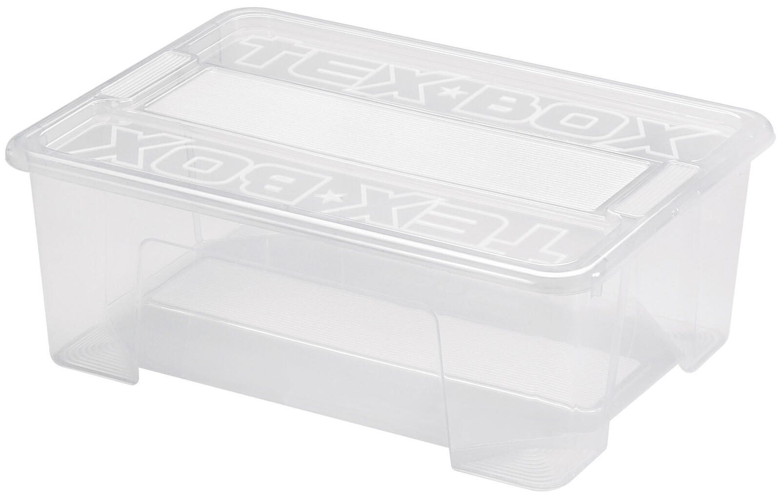 neutral Aufbewahrungsbox TEX 28,0 x 38,0 x 14,0 cm transparent 7203