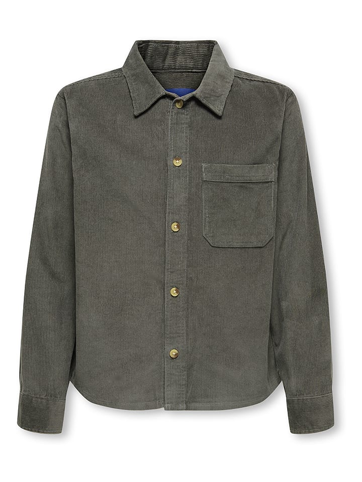 ONLY & SONS Junior Hemd "Alaric" in Khaki - 134