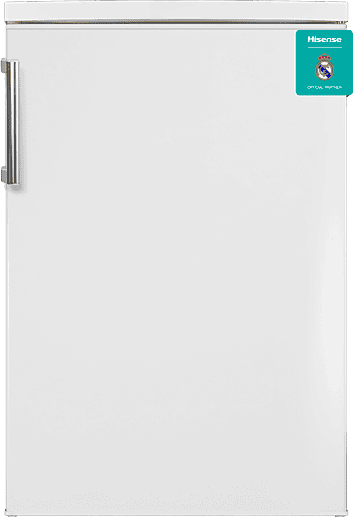 Nevera pequeña - Hisense RL170D4BWE, 133 L, 84.5 cm, Cíclico, Puerta reversible, 40 dB, Blanco