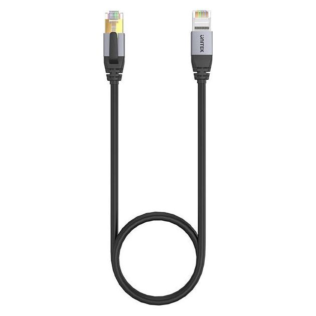 Unitek KABEL ETHERNET RJ-45 LAN CAT.8 (S/FTP) 1 5M (S/FTP, 1.50 m) (C18149AGY03-1.5M)