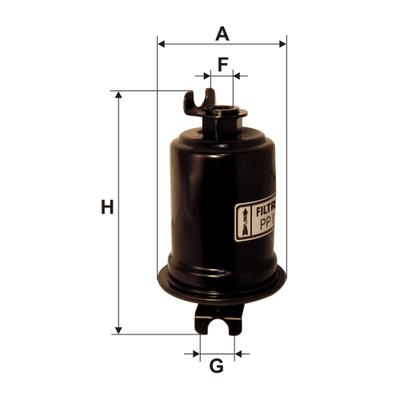 FILTRON Kraftstofffilter PP 915 Leitungsfilter 130mm für GM TOYOTA Suzuki
