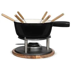 Livoo Fondue-Set, Fondue Set, Schwarz, Beige