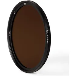 Urth 49mm Circular Polarizing (CPL) + ND64 Lens Filter (Plus+) (49 mm, ND- / Graufilter), Objektivfilter, Schwarz