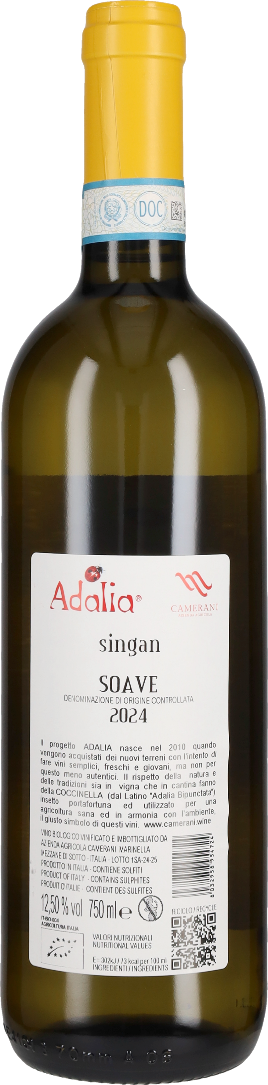 Soave 'Singan' Adalia - Camerani 2025