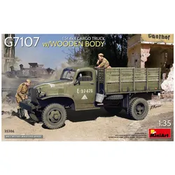 Mini art 1,5t 4x4 G7107 Cargo Truck w/Wooden Body