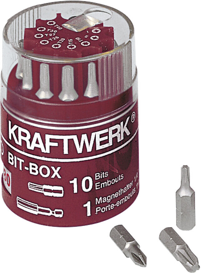 Kraftwerk 1/4" Bit-Box TX, 11-tlg. (2780)