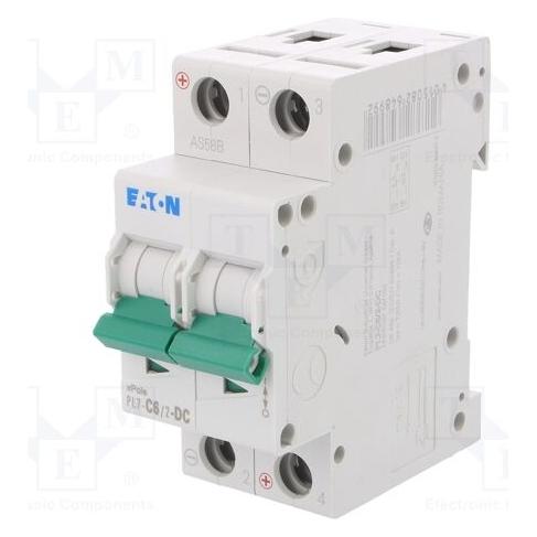 PL7-C6/2-DC WYŁĄCZNIK NADPRĄDOWY C 6A 2P 2M DC 10KA (264899)