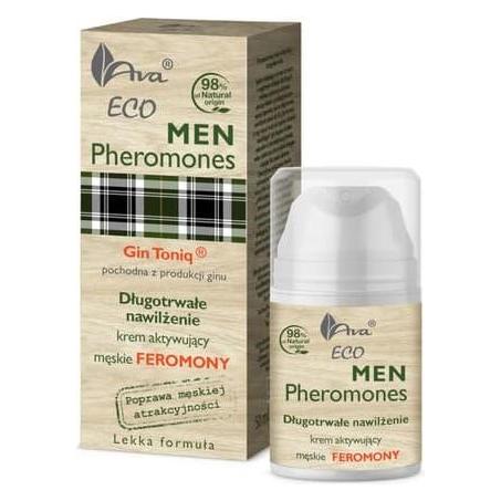 AVA Laboratorium Eco Men Pheromones Moisturizing Face Cream Activating Pheromones 50Ml (50 ml, 24h Creme) (43476991)
