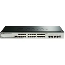 D-Link DGS-1510 Managed L3 Gigabit Ethernet (10/100/1000) Schwarz