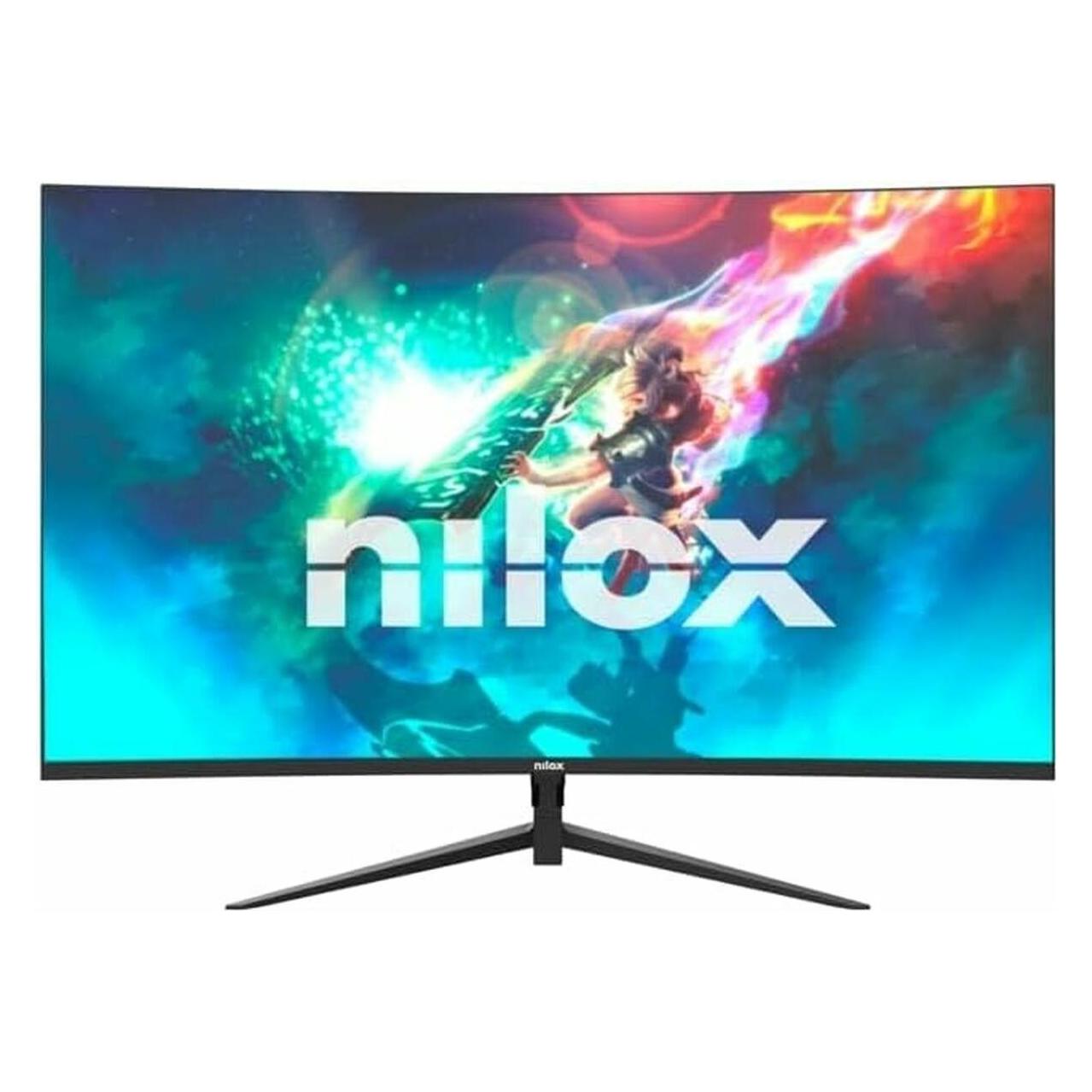 Nilox Monitor NXM24CRV2001 (1920 x 1080 Pixel, 24") (NXM24CRV2001)