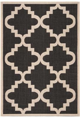 SAFAVIEH Courtyard Marilou Moroccan Indoor/ Outdoor Waterproof Patio Backyard Rug