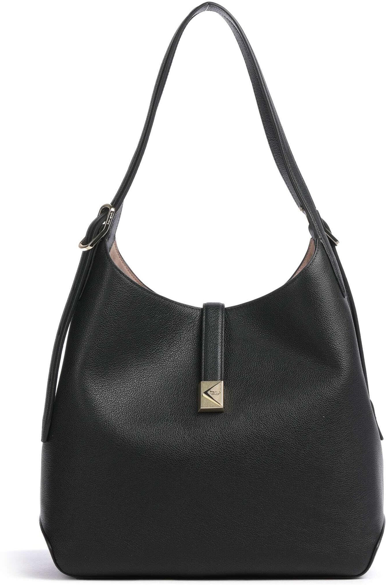 Kate Spade New York Deco Beuteltasche aus Leder, schwarz