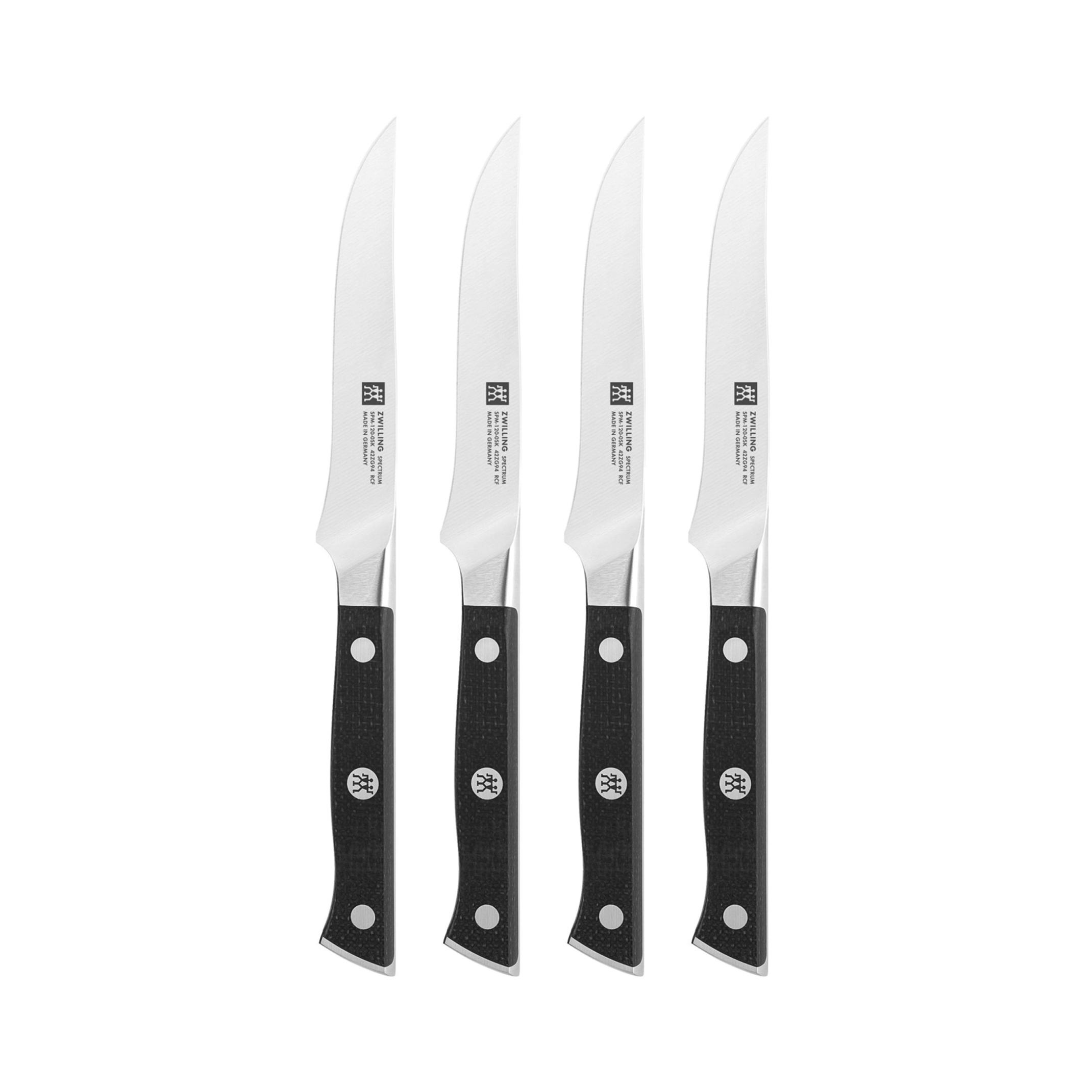 Zwilling 4er Set Spectrum Steakmesser (4 Stk., Besteck Set) (1033085)