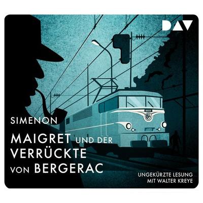 Maigret und der Verrückte von Bergerac - Georges Simenon, CD, 9783742419620