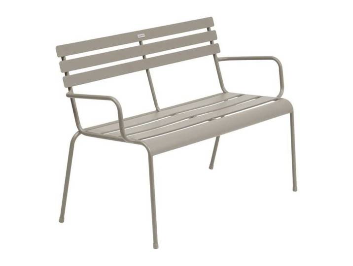 Banc de jardin Greensboro 2 places café - Hespéride