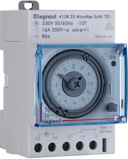 Legrand (BT) Horloge programmable journalière 230V MicroRexP-PT31412823 (5708525)