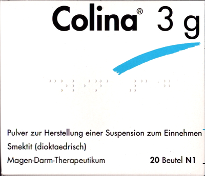 MAYOLY PHARMA FRANCE COLINA Btl. 3 g Pulver z.Herstell.e.Susp.z.Einn. 20 St 06347288
