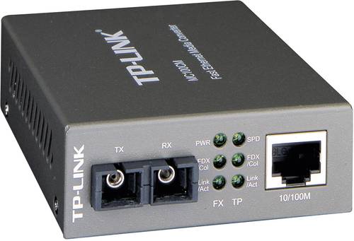 TP-LINK MC100CM LAN, SC Simplex Netzwerk-Medienkonverter 100 MBit/s