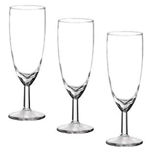 Bormioli Rocco VAN WELL Sektglas 16,0cl 12er (16 cl, 12 Gläser, Sektgläser) (VAN WELL)