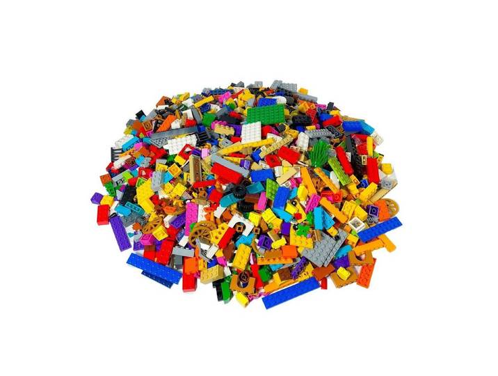 LEGO® zufällige Elemente: Steine, Platte, Sonderteile, 1000 Teile Spielbausteine