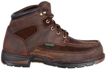 "Georgia Boot Athens 6"" Soft Toe - Mens 10 Brown Boot Medium"