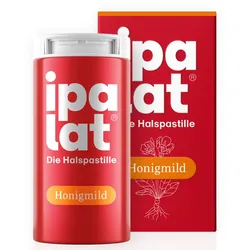 IPALAT Halspastillen honigmild o.Menthol zuckerfr. 40 St