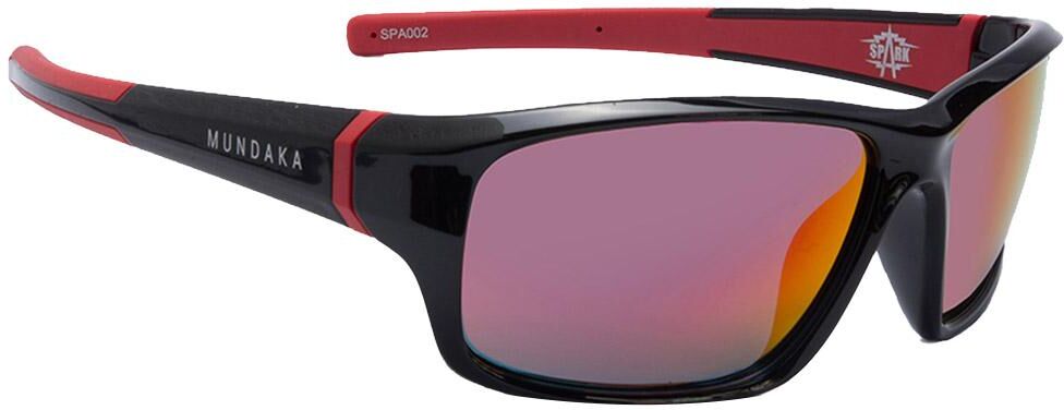 Mundaka Optic  - Spark Black Red Grey Red Revo - Lunettes de soleil