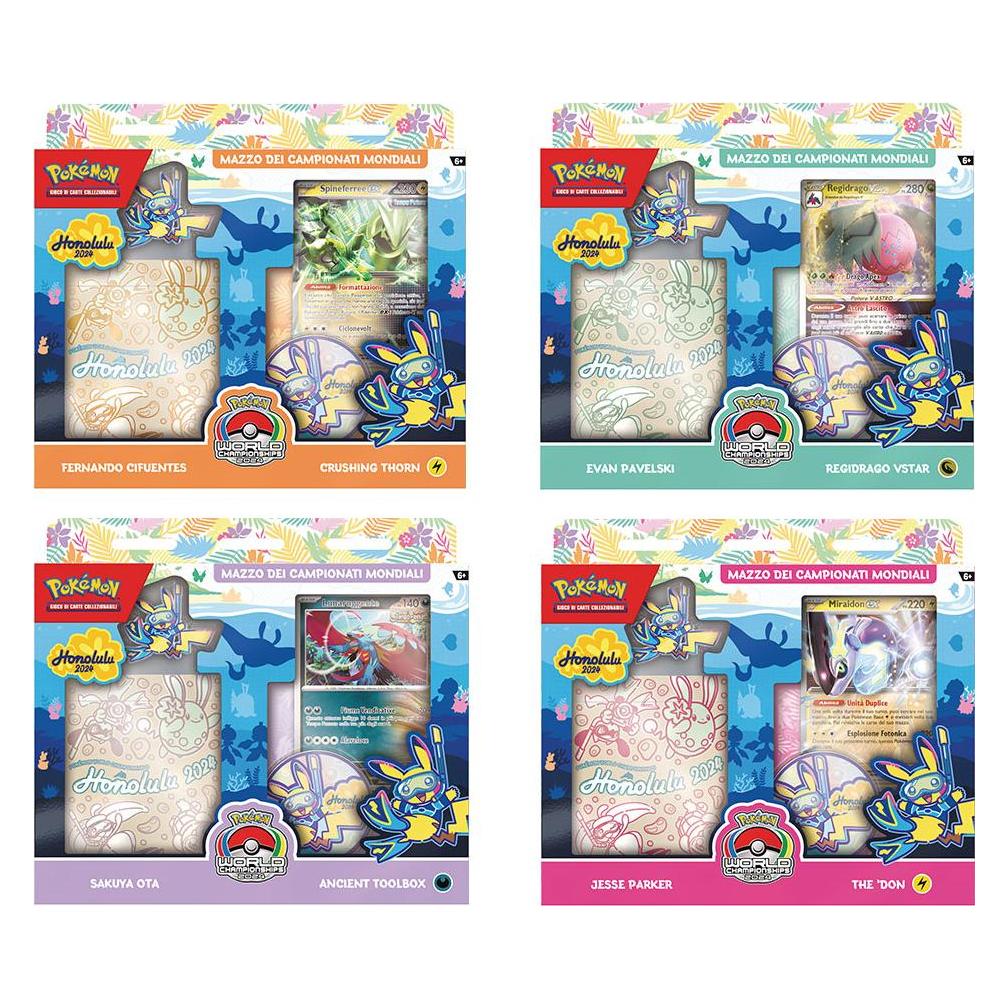 Pokémon Pokemon ITA Mazzo dei Campionati Mondiali 2024 (Italienisch, Box Set & Collection) (CAR2600)