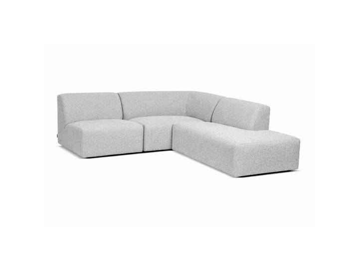 Livetastic Ecksofa Hector, Hellgrau, L-Form, einzeln stellbar, 232x214 cm, modular, Wohnzimmer, Sofas & Couches, Wohnlandschaften, Ecksofas