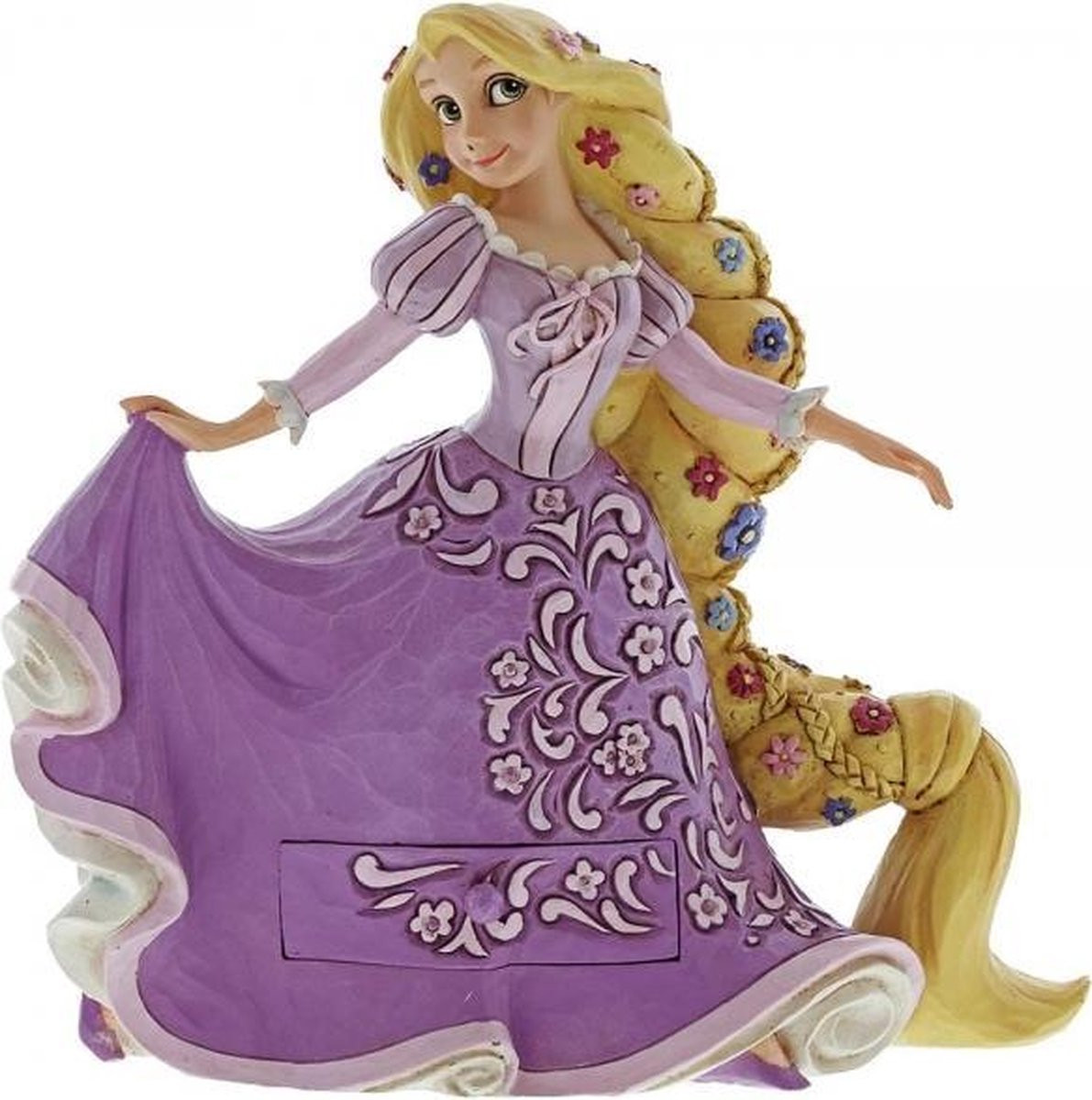 Disney Traditions Jim Shore Rapunzel Treasure Keeper beeldje