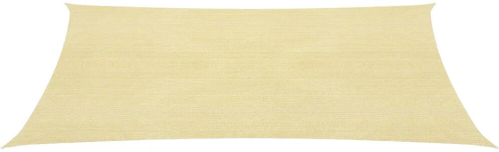 Dakota Fields Attalus Rectangular Shade Sail Beige 2m x 5m