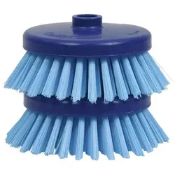 CaddyClean STK0058 Bürste Perlon 0.3 weich hellblau 2 Stück/Pack, weich für Textil- und Teppichreinigung