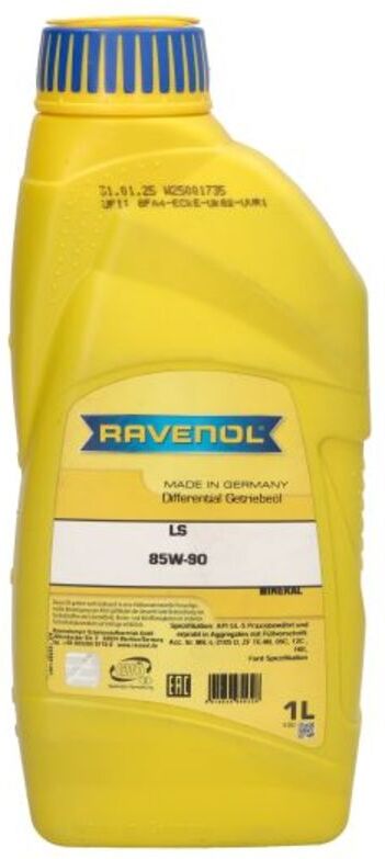Huile de transmission RAVENOL 1223301 LS LS 85W90 1L