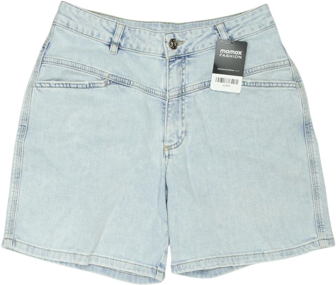 Oui Damen Shorts, Hellblau, Gr. EU 34, Baumwolle / Elasthan - Second Hand
