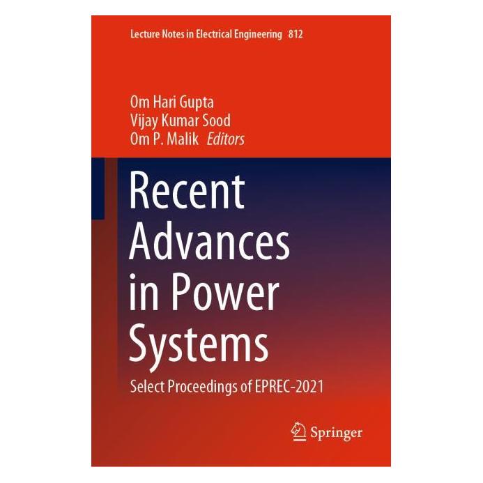 Springer Recent Advances in Power Systems (Englisch, Hardcover, Kumar Sood Vijay, Om Hari Gupta, Om Malik, Om P. Malik, Vijay Kumar Sood) (71876325)