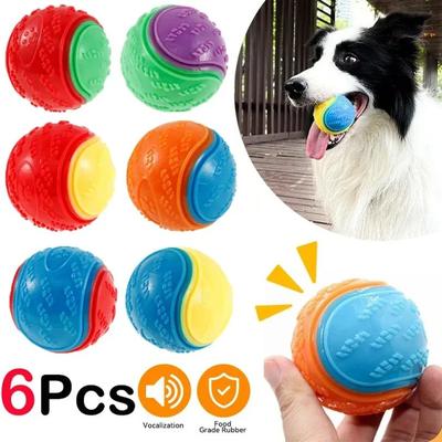 Uplift Treasures Squeaky TPR Dog Chew Ball Squeaky TPR Dog Chew Ball