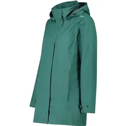 CMP Damen Regenjacke WOMAN JACKET SNAPS HOOD, Größe 38 in Blau Blau