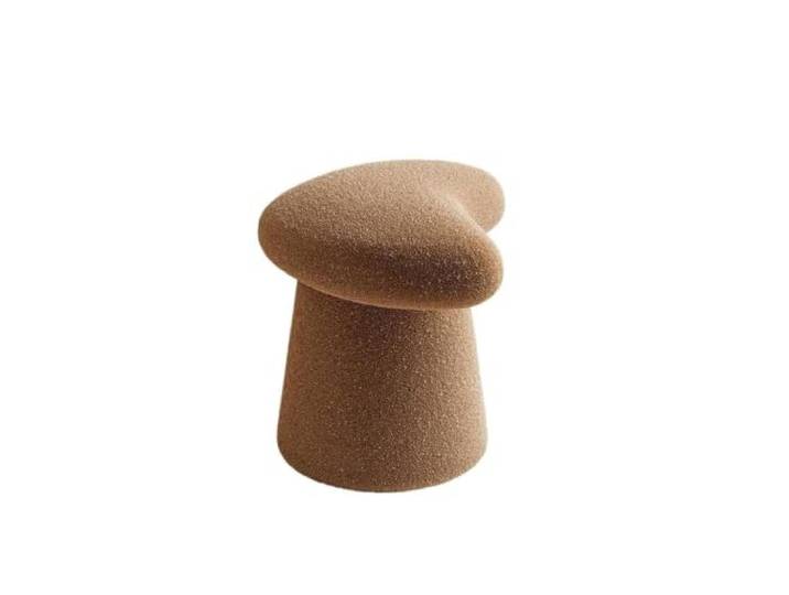Zymjzbetic Moderner Frisierhocker aus Fleece Fußstützen-Make-up-Bank, vielseitige Akzentstühle for Wohnzimmer, Schlafzimmer(Color 7)