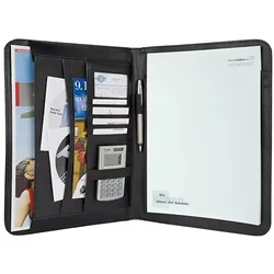 Wedo 58 5401 Personal Organizer Leder, Nylon Schwarz