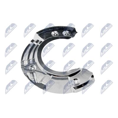 NTY Spritzblech, Bremsscheibe HTO-BM-030 Vorderachse links für BMW