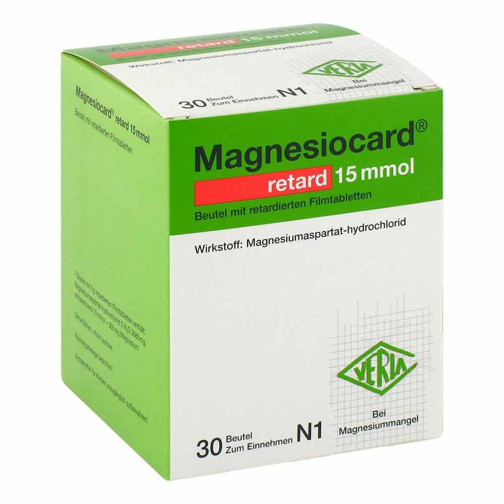 Verla-Pharm Arzneimittel GmbH & Co. KG Magnesiocard retard 15 mmol 06800807