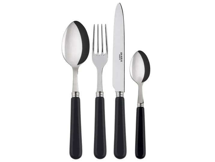 SABRE Paris Basic Besteck 24 Teile Black