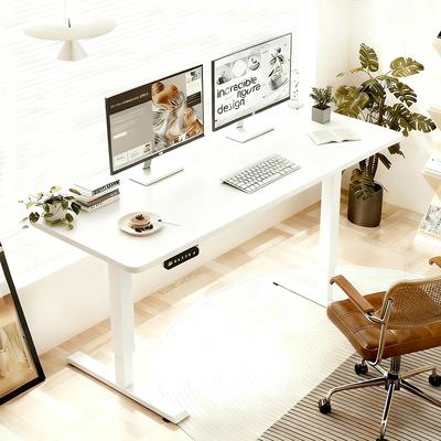 Kodotan sofa "Electric Standing Desk Height Adjustable Desk for Home Table Gaming Desk Modern Luxiury Table 55"" Lift-up Desk"