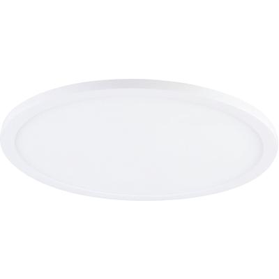 EGLO Deckenleuchte "FUEVA FLEX", weiß, Ø 22,5cm H: 2,5cm, 1 Stk., Leuchten, Spot Leuchtfläche, geringe Einbautiefe 25mm, Deckenleuchte
