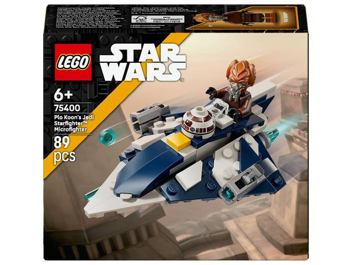 LEGO SMART Play Star Wars Microfighter Chasseur Jedi de Plo Koon 75400 LEGO