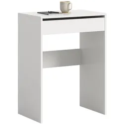 Spiegeltisch Schminkkonsole in Weiß und modernem Design