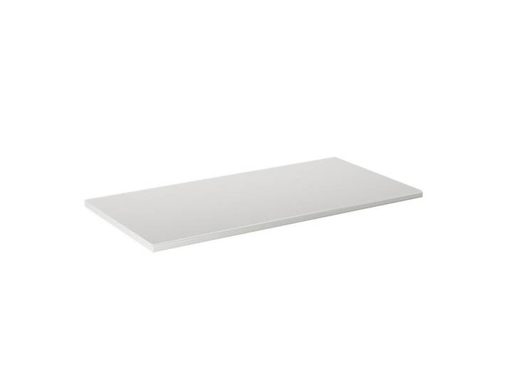 Vicco Küchenarbeitsplatte R-Line, Weiß, 120 cm, Holzwerkstoff, Rechteckig, 120x2.8x60 cm, Küchen, Küchenmöbel, Küchenschränke, Küchenunterschrank