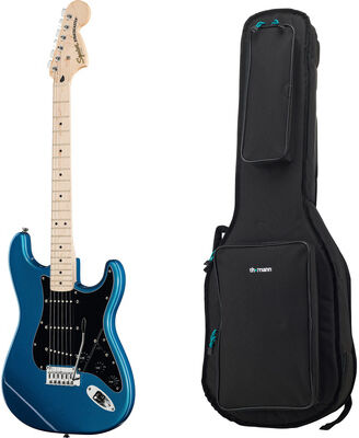 Squier Affinity Strat MN LPB Bundle Lake Placid Blue
