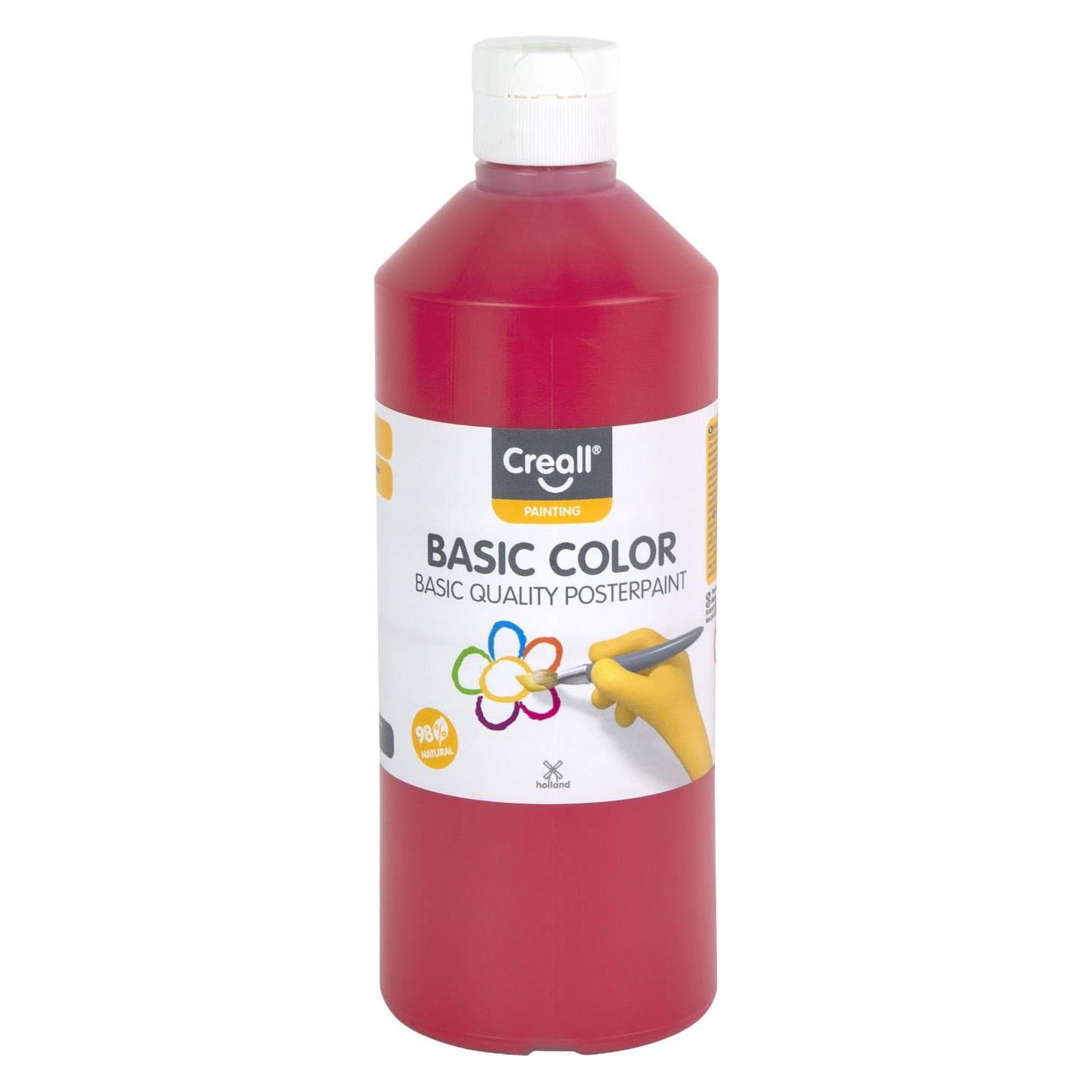 Creall Schulfarbe Dunkelrot - 500 ml (500 ml) (70632864)